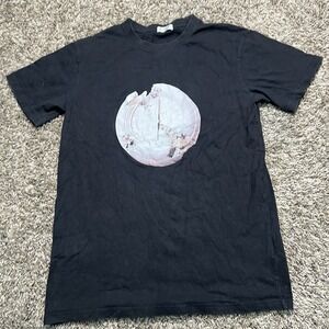 Dior Black T-Shirt with Pink Graphic